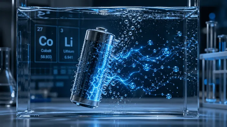 廃棄電池を1分でよみがえらせる。ライス大学が発見した「水とアミノ塩」の驚異的な回収力