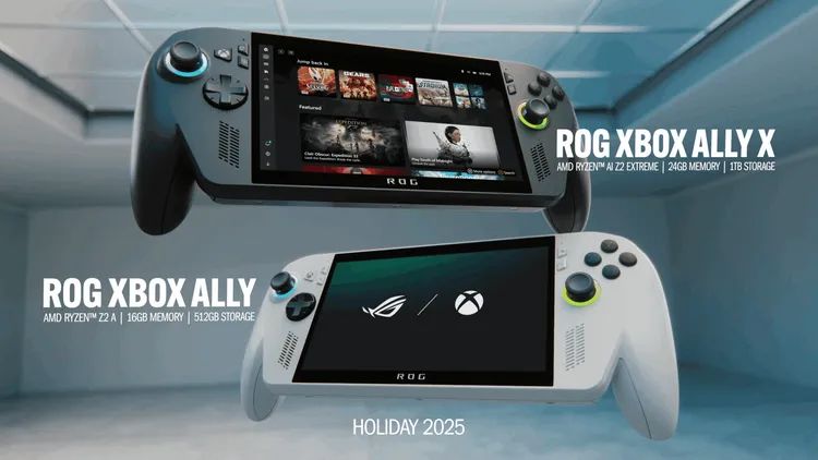 Xbox携帯機がついに登場!MicrosoftとASUSが「ROG Xbox Ally」2機種を発表 – 真の主役は“Windowsの再発明”か