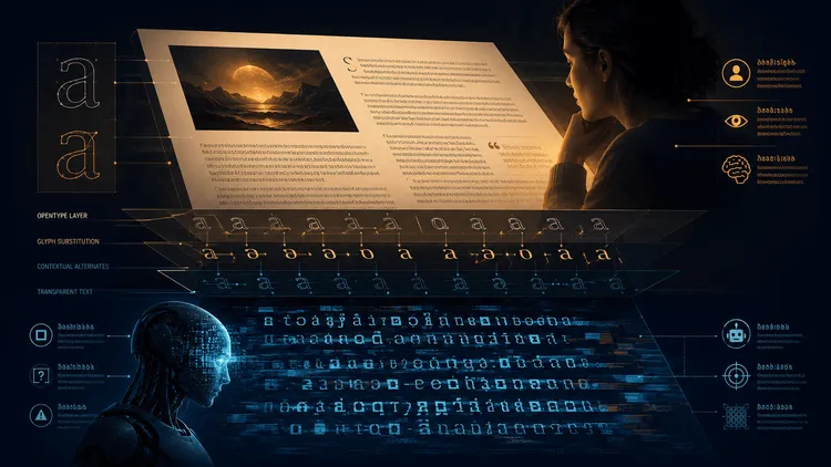 AIスクレイパーに偽文を読ませる「ShieldFont」、Web記事を守る仕組みとは