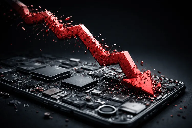 メモリ不足がスマートフォン市場を直撃、2026年は13%縮小と「かつてない危機」と調査機関