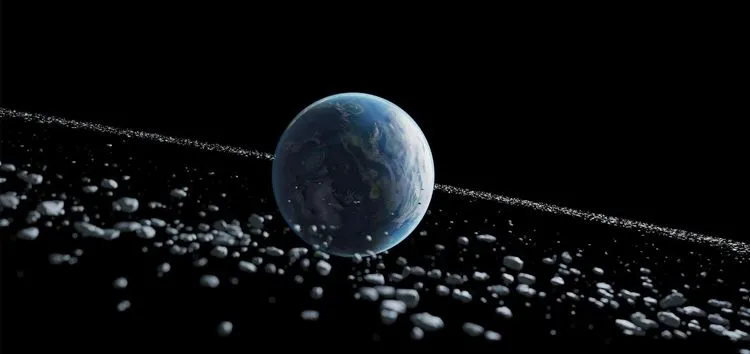 地球も昔は土星のような環を持っていたかも知れない