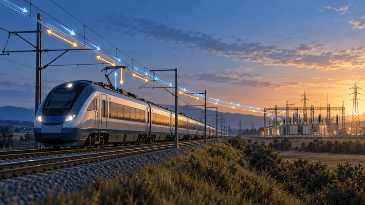 走行中の電車が「巨大な蓄電池」に？世界で190GWの調整力を生み出す新技術