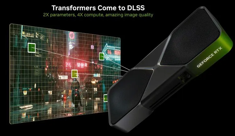 NVIDIA DLSSは新次元へ。「Transformer」モデルが正式版となり全RTXユーザーに画質革命がもたらされる