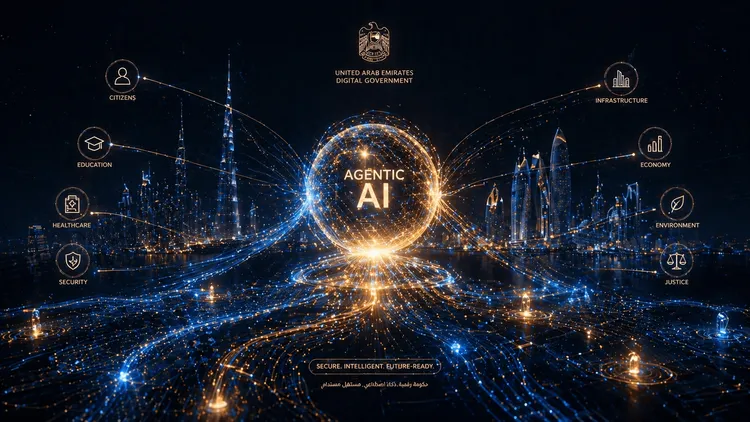 アラブ首長国連邦、政府業務の50%を「AIエージェント」に移行：2年以内の完全自律化がもたらす行政のパラダイムシフト