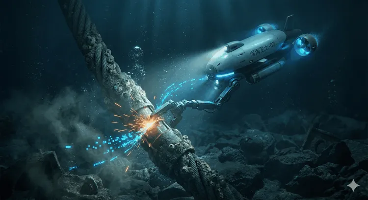 中国が研究を進める「深海4000メートル」でも動作可能な“海底ケーブル切断兵器”が示唆する迫りくるインターネット崩壊のシナリオ