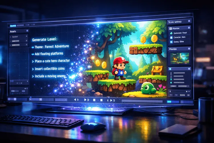 Unityが「自然言語だけでカジュアルゲームを丸ごと生成」するAIツールをGDCで発表へ