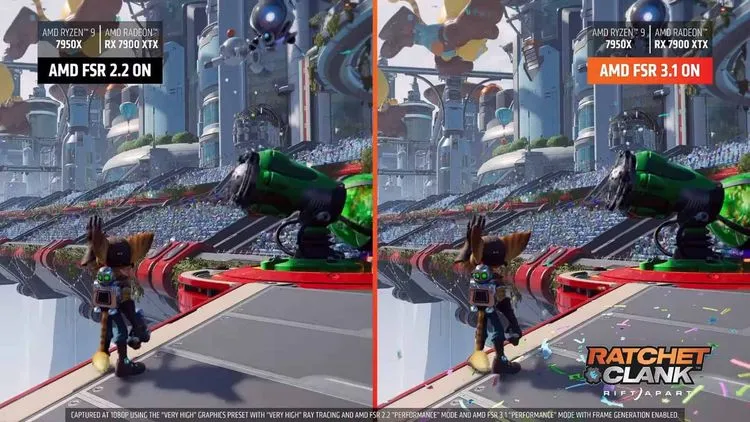 AMD FSR 3.1が正式リリース、Sony PlayStation StudiosのPCゲーム5本でまずは利用可能に