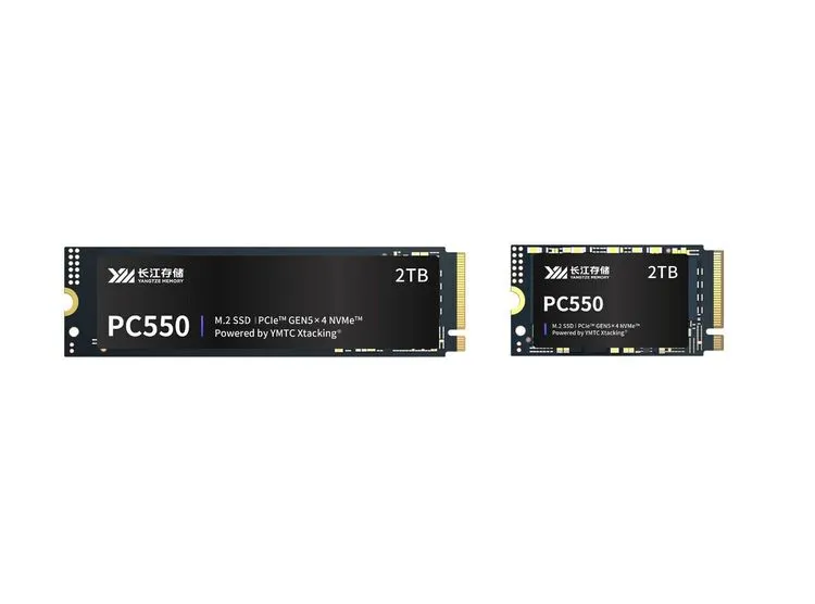 YMTC、同社初のPCIe 5.0 SSD「PC550」を発表:世界的な半導体不足の中で存在感を示す