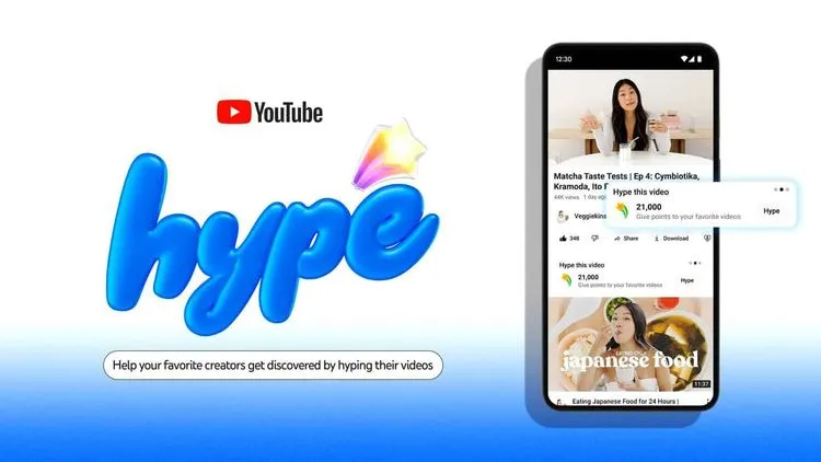 YouTubeが公式“推し活”機能「ハイプ」を開始、視聴者自身が小規模クリエイターの露出を直接支援可能に