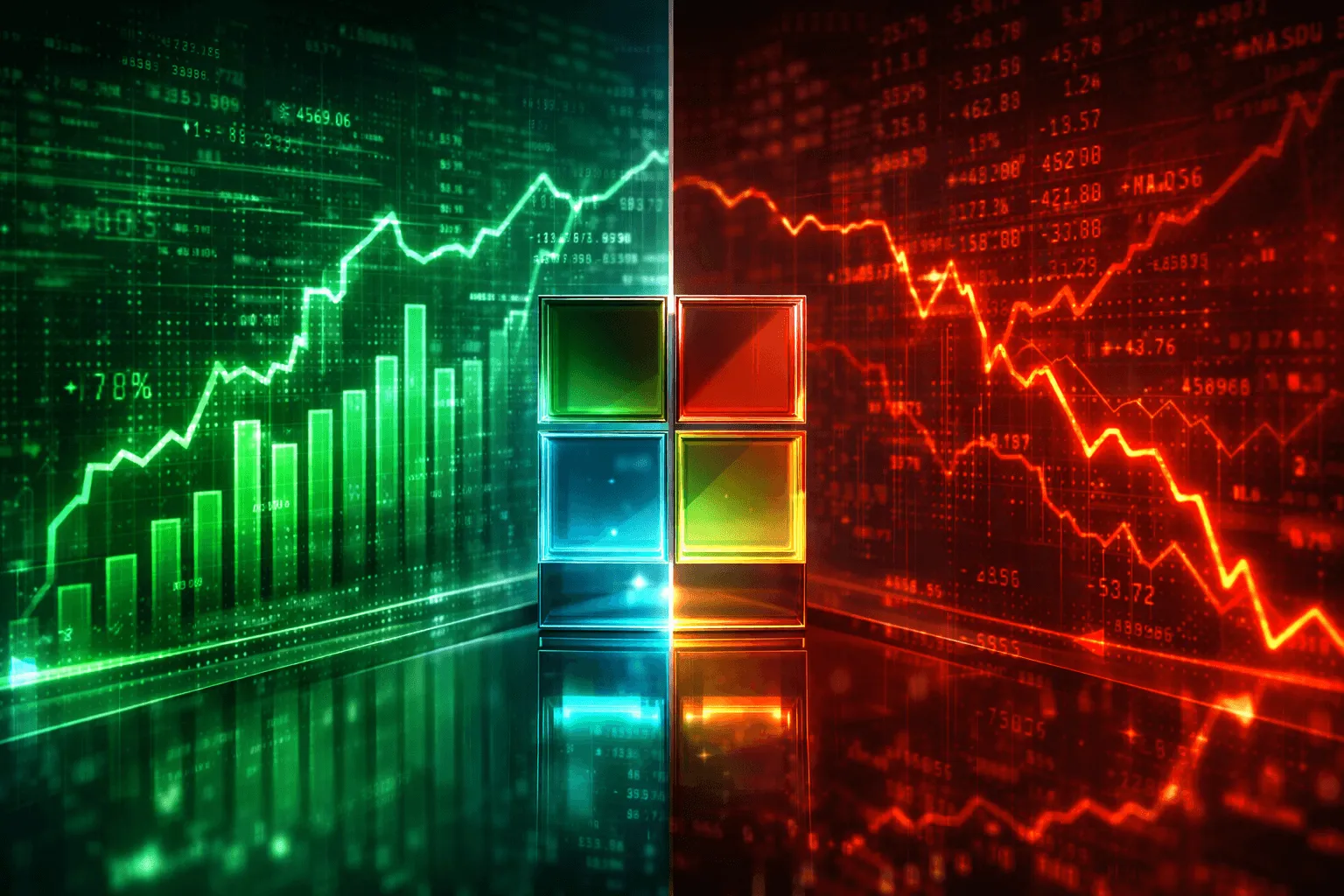 Microsoft 2026年度第2四半期決算：市場予想を上回るも時間外で6％株価は下落、AI需要爆発の裏で高まる「375億ドルの賭け」と投資家の焦燥