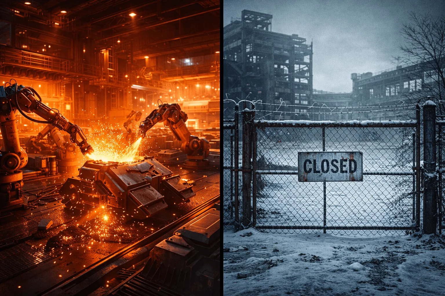 中国が「軍用鋼鉄」の生産速度を30%向上させている一方で米国は工場を閉鎖した