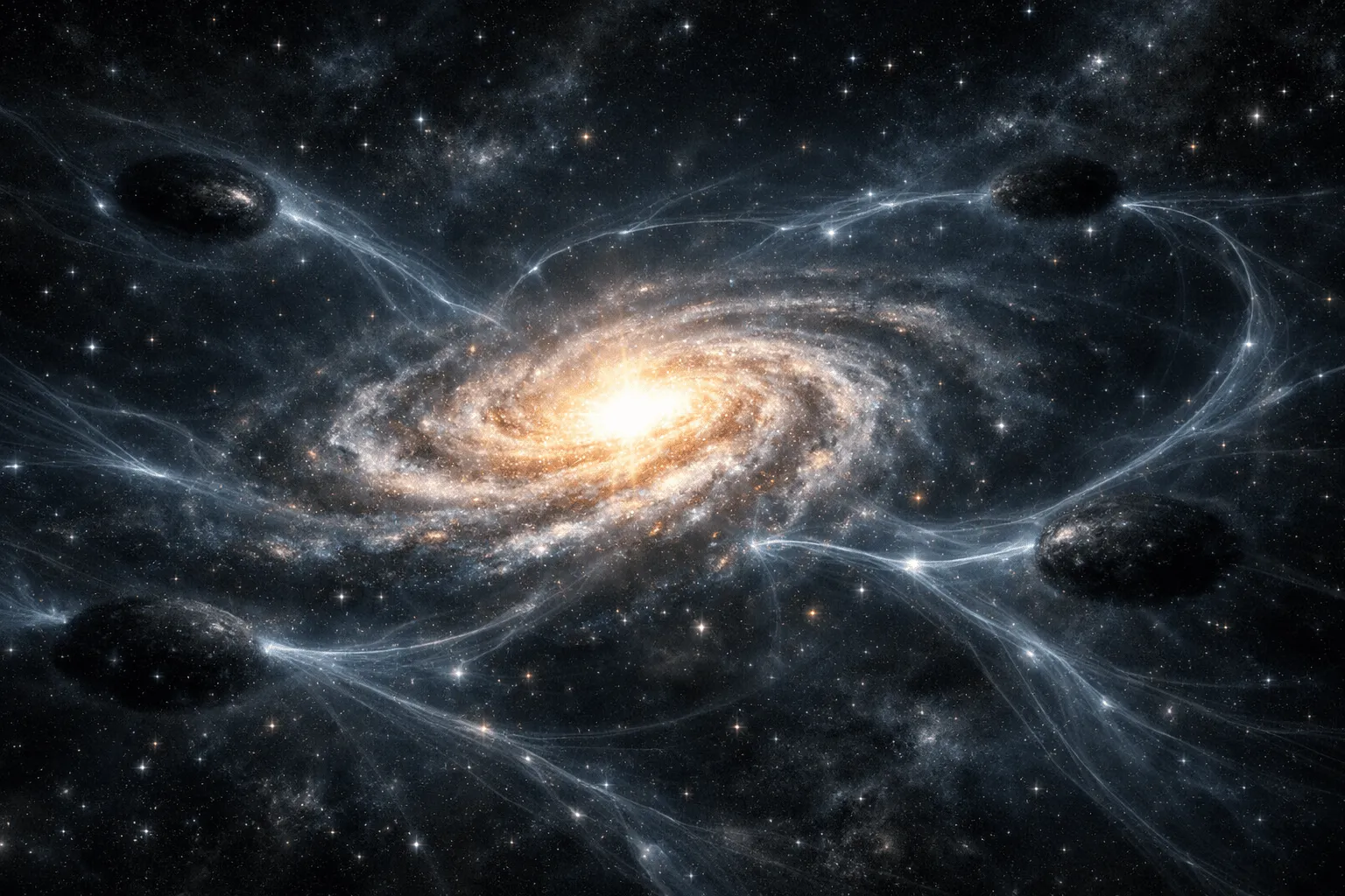 「見つからない」のが正解だった？ダークマターの常識を覆す「環境依存型モデル」とは