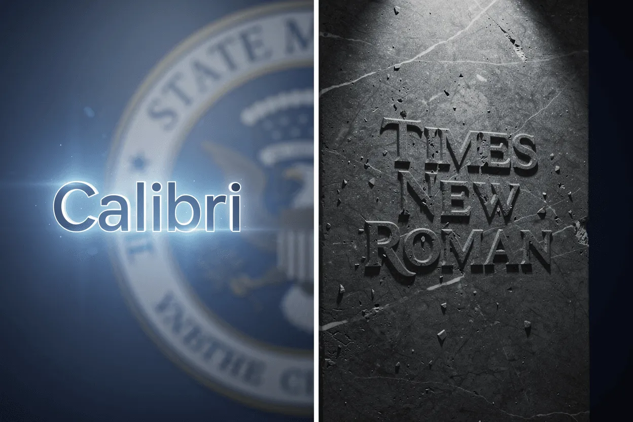 米国務省、Calibriを禁止しTimes New Romanへ回帰。Marco Rubio長官が挑む「フォントの文化戦争」とDEI廃止の深層