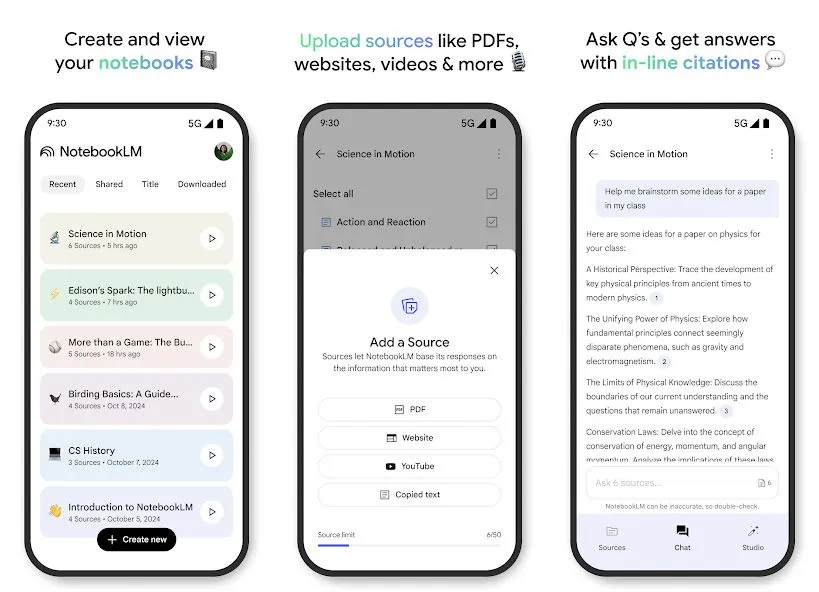 Google、「NotebookLM」に待望のモバイルアプリを追加：5月20日のリリースに向けて予約開始