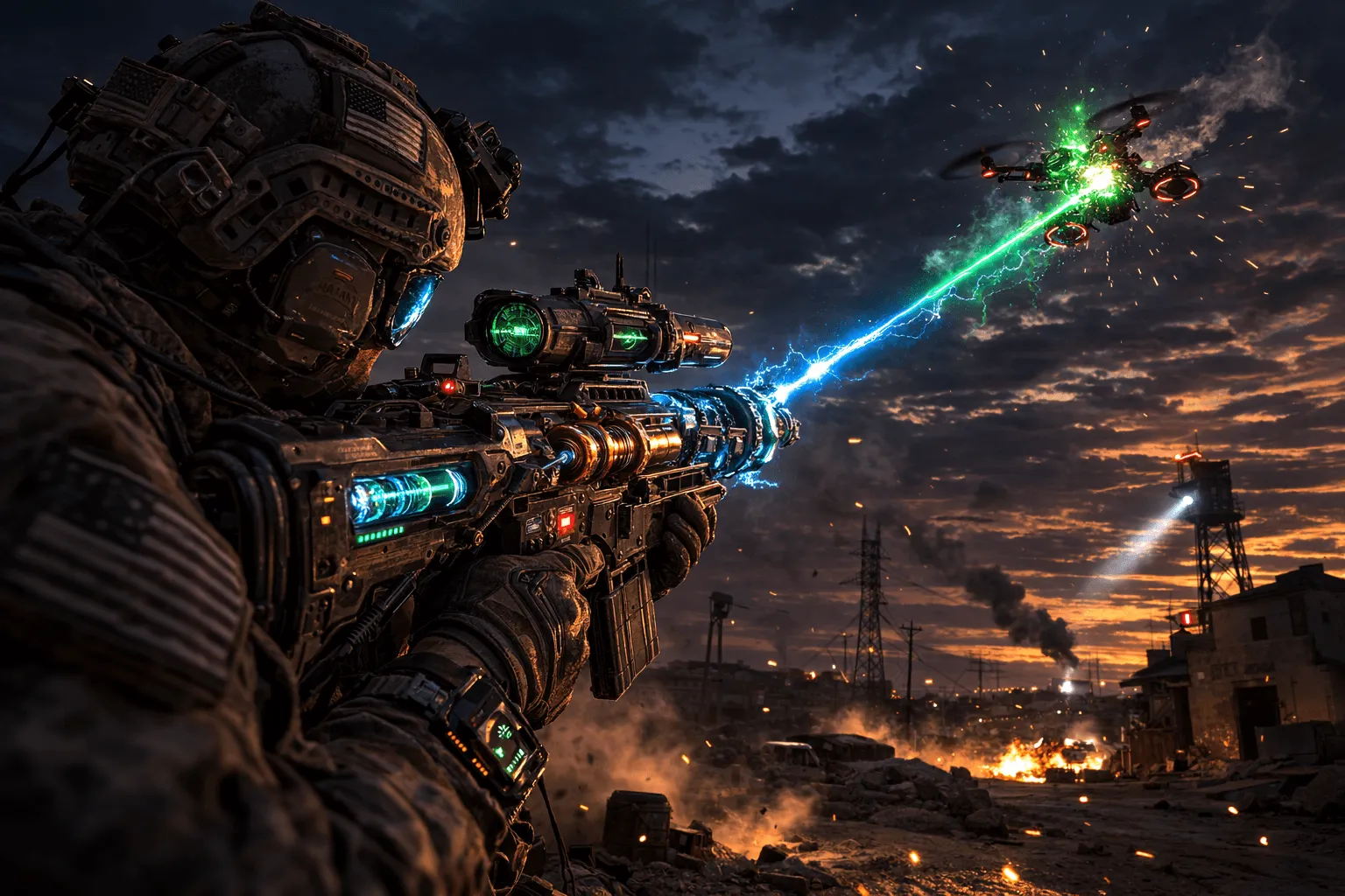 迫り来るドローンの脅威を「光」で無力化せよ：NUBURU社が切り拓くライフル搭載型レーザー兵器と非殺傷型防衛の最前線