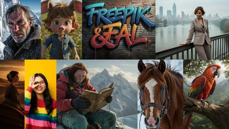 Freepik、著作権クリアなオープンソースAI画像生成モデル「F Lite」を発表