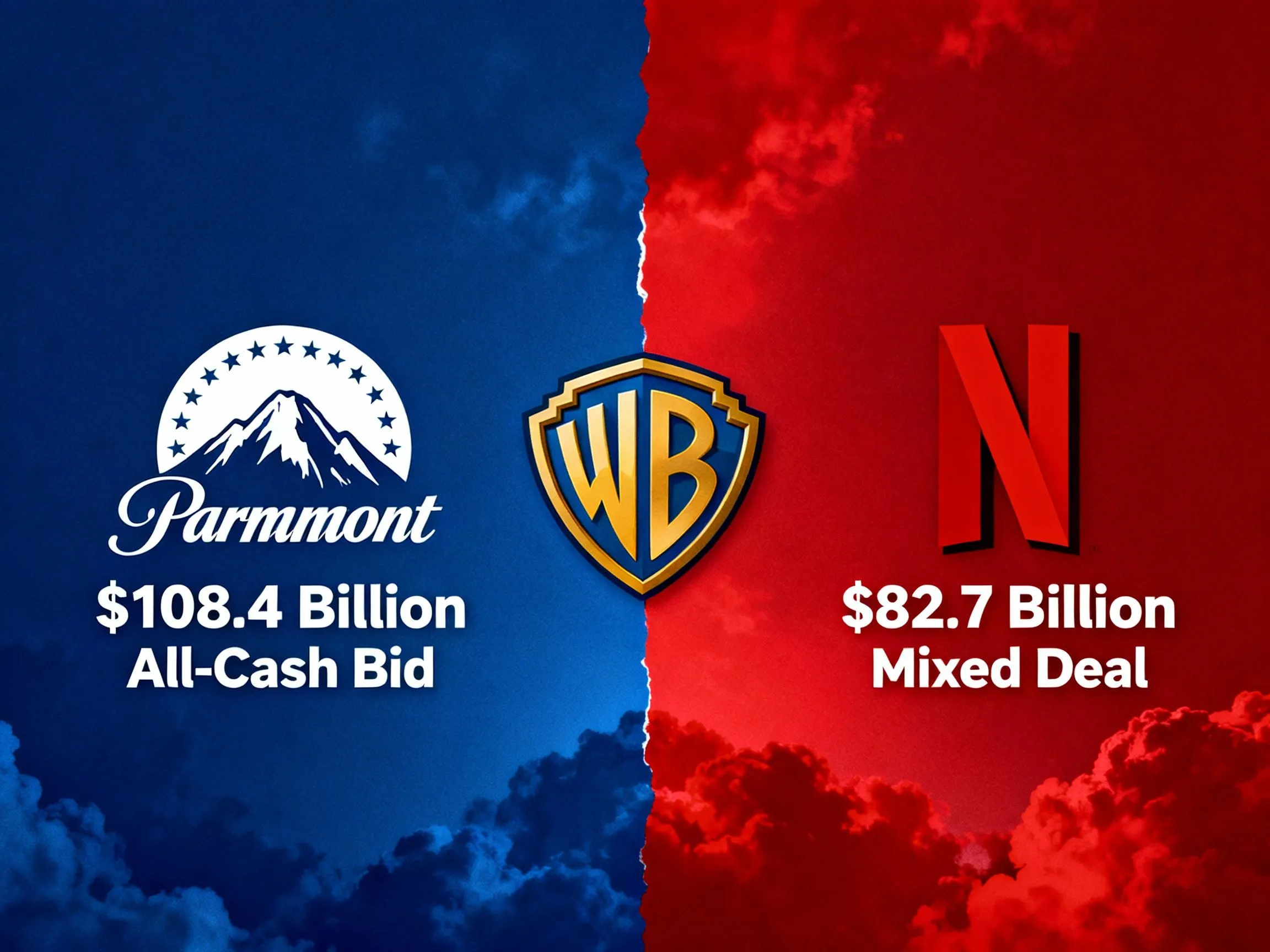 パラマウントがNetflixによるワーナー買収阻止のため1084億ドルの敵対的買収を開始：メディア帝国の命運を賭けたカウンターアタック