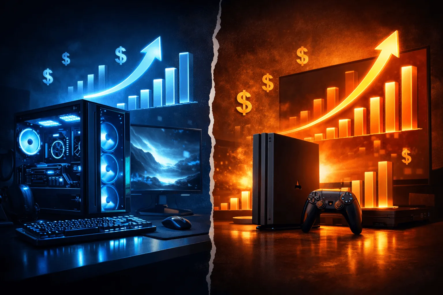 PCゲーミング収益、2028年にコンソールを逆転へ：Newzooが10年ぶりの大変動を予測