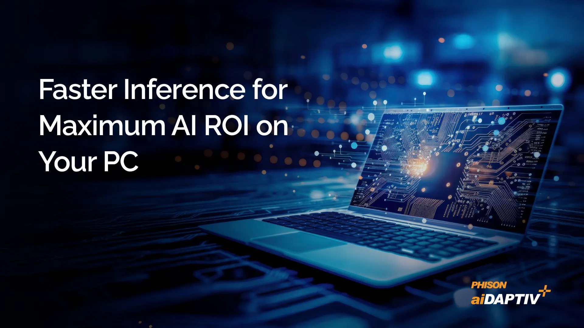 Phison、「aiDAPTIV+」を拡張しPC上のAI推論を強化：ノートPCで120Bモデルが動く「エッジAI民主化」の正体