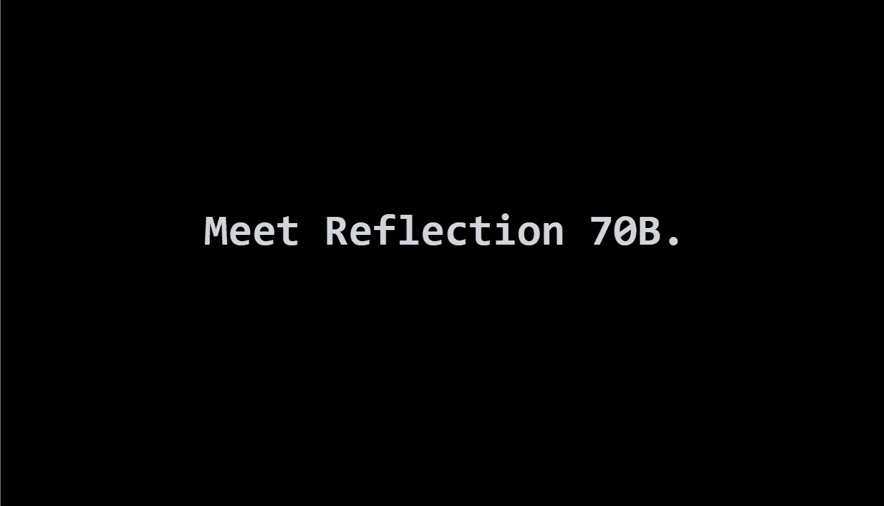 GPT-4oやClaude 3.5 Sonnetを超えるオープンソースAIモデル「Reflection 70B」が発表