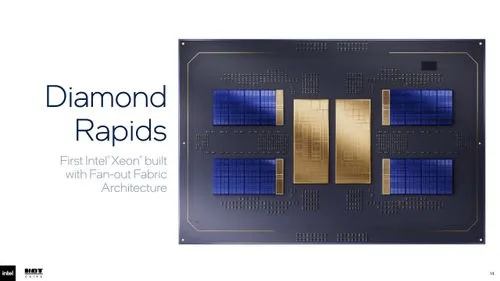 Intel「Diamond Rapids」は256コアへ、16チップレットでXeonを再設計