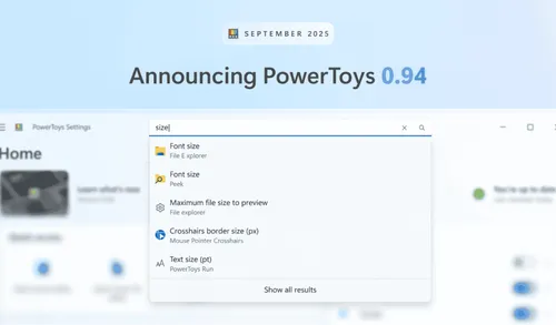 PowerToys 0.94公開：ショートカット競合を制圧する神機能がついに実装