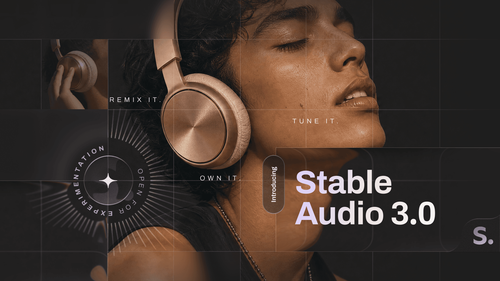 Stability AI、最長6分20秒の「Stable Audio 3.0」を公開、3モデルはオープンウェイト