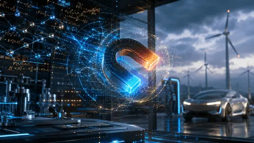 脱レアアース磁石をAIで錬成。米国が進める「量子力学×AI」による次世代永久磁石への挑戦