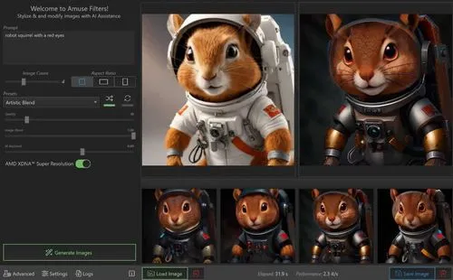 AMD、RyzenとRadeon向け生成AIツール「Amuse 2.0」を発表