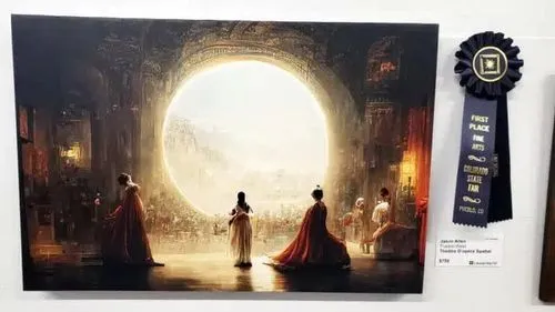 画像生成AI「Midjourney」が生成した画像がアメリカのアートコンテストで優勝 – 審査員はAIが描いたとは知らなかった模様