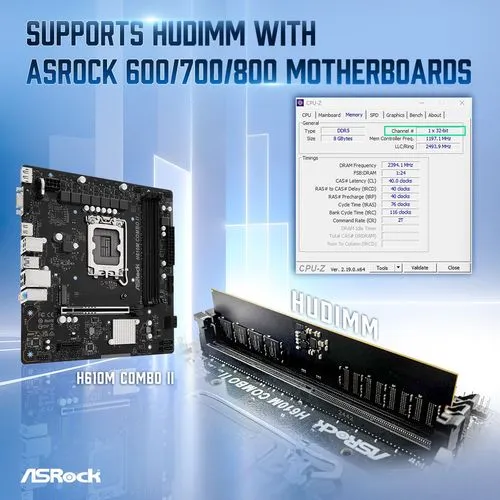 DDR5を半分に削ったHUDIMM：2枚差しでも通常メモリ1枚以下、AI高騰が招いた後退型規格