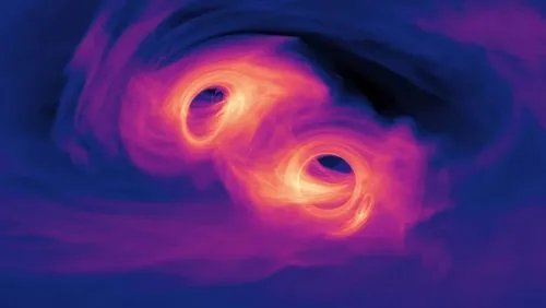 ブラックホールの合体でホーキング放射を検出できる可能性