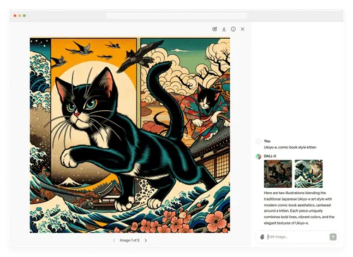 DALL-Eが画像編集機能を獲得、編集ツールでエリアを指定した変更などが可能に