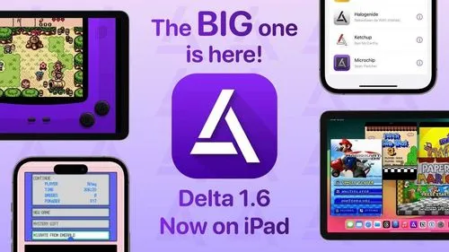 ゲームエミュレータ「Delta」がiPadに完全対応、複数ゲームの同時プレイが可能に