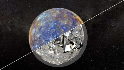 水星の地下には巨大なダイアモンドの層が隠されているかも知れない