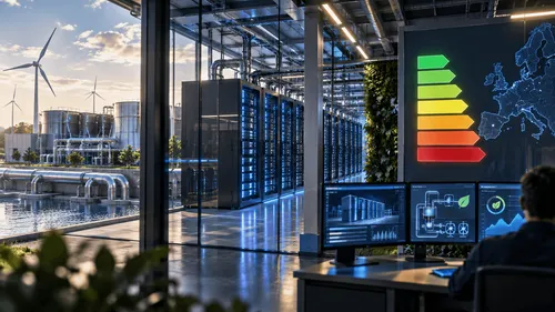 EUデータセンター格付け案が始動、電力と水効率を7段階評価し2027年から公開へ