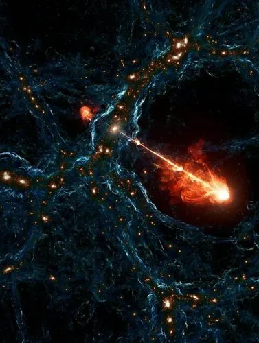 天文学者が史上最大のブラックホールジェットを検出、「ポルフィリオン」と命名