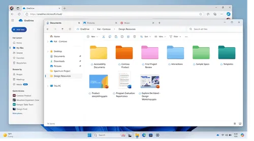 Microsoft OneDrive大幅アップデート：AI搭載、新モバイルアプリ、カラフルなフォルダ機能など多数の新機能を発表