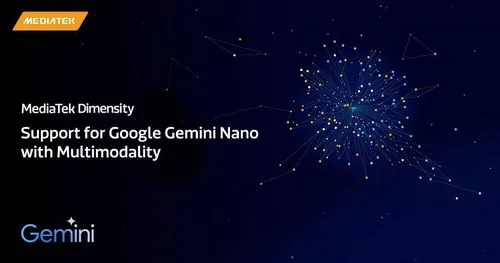 MediaTek Dimensity 9400がGemini Nanoをサポート、搭載デバイスで高度なエッジAI利用が可能に