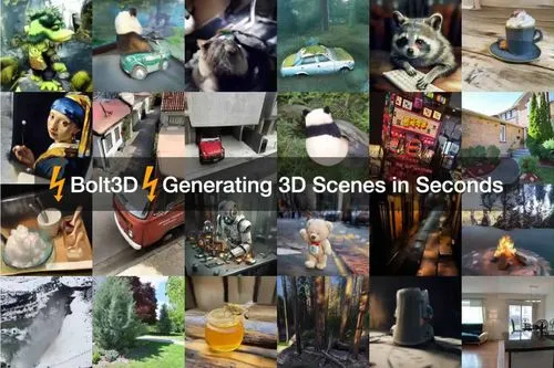 Google Bolt3D：写真から6秒で3Dシーン生成、従来比300倍の高速化を実現