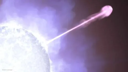 観測史上最大のガンマ線バーストは物質と反物質との対消滅によって引き起こされたものかも知れない