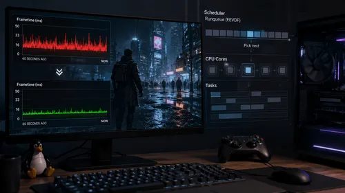 古いPCのLinuxゲームが滑らかになる可能性、7.3候補の新スケジューラ変更