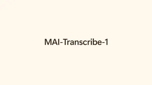 Microsoftが世界最高精度の文字起こしAI「MAI-Transcribe-1」を発表。脱OpenAI戦略が動き出した