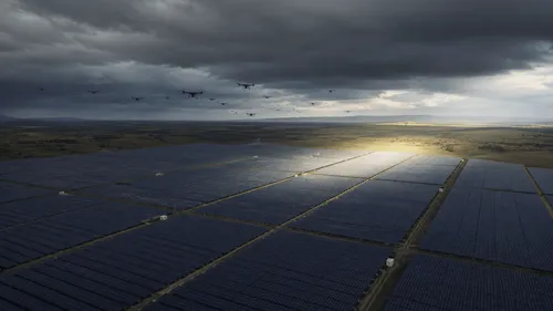 ドローンで雲を薄くして太陽光を増やすMeteoric、13%の実験槽試験から2027年へ