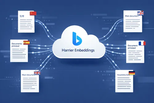 Microsoft、オープンソース埋め込みモデル「Harrier」を公開　100超言語と32kコンテキストに対応、多言語MTEB v2で首位