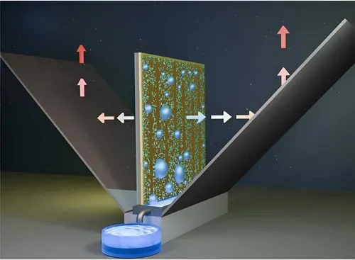重力のみで冷却し大気中から水分を抽出する画期的な技術が実現