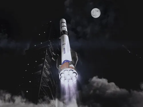 Blue OriginがSpaceX「Starship」に匹敵する超大型ロケット「New Glenn 9×4」を発表