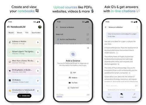 Google、「NotebookLM」に待望のモバイルアプリを追加：5月20日のリリースに向けて予約開始