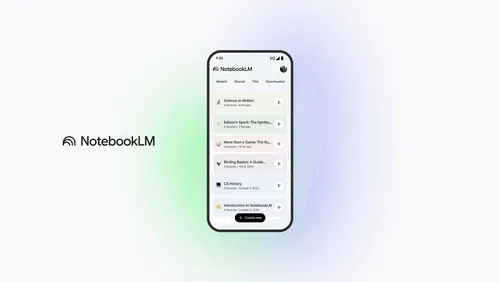 Google NotebookLMモバイルアプリがAndroid/iOSで提供開始