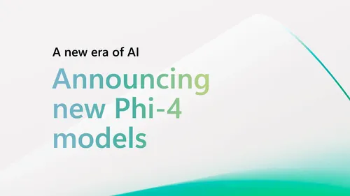 Microsoft、小型推論モデルの「Phi-4」を発表：巨大モデルに肉薄する驚異の性能